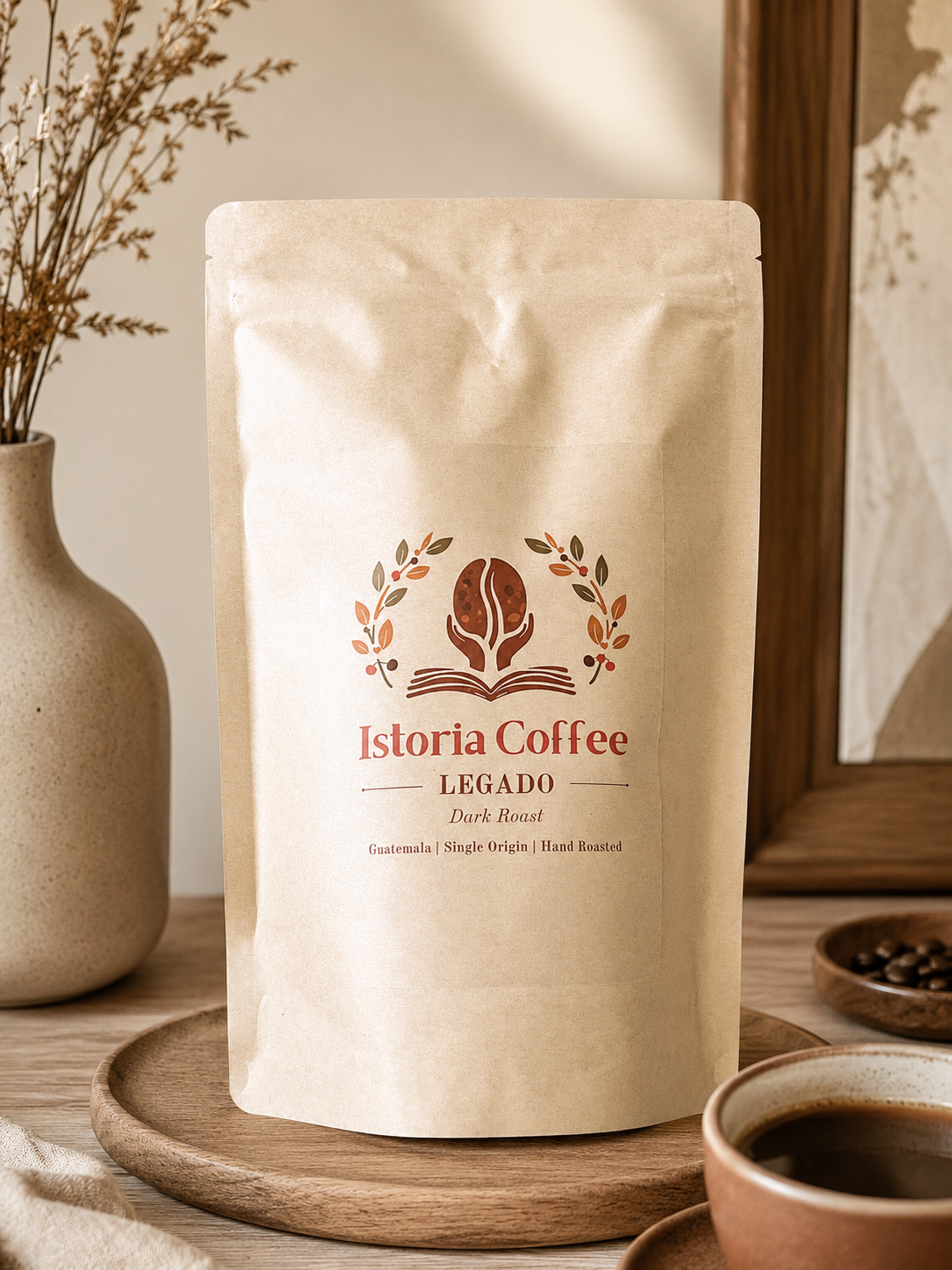 Istoria Coffee Legado Dark Roast bag - Guatemala Single Origin Hand Roasted